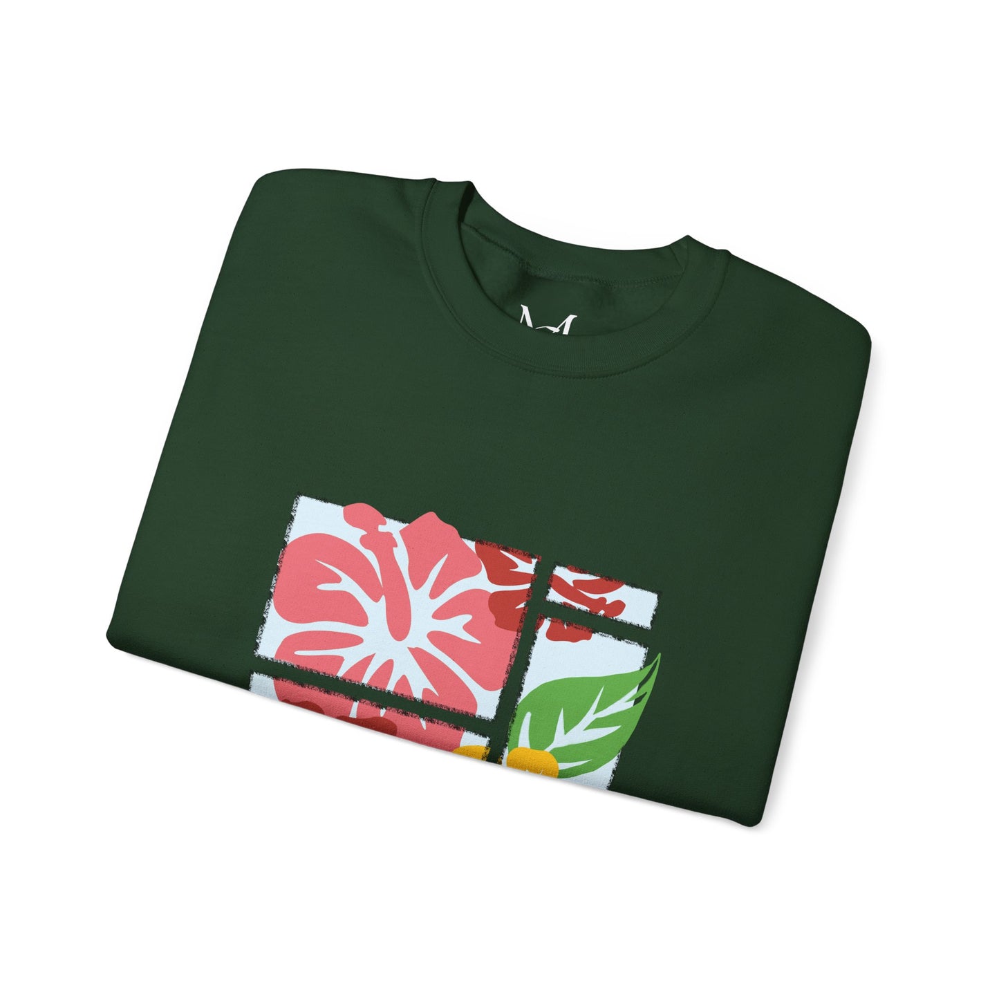 Hibiscus Colors Long Sleeve Tee