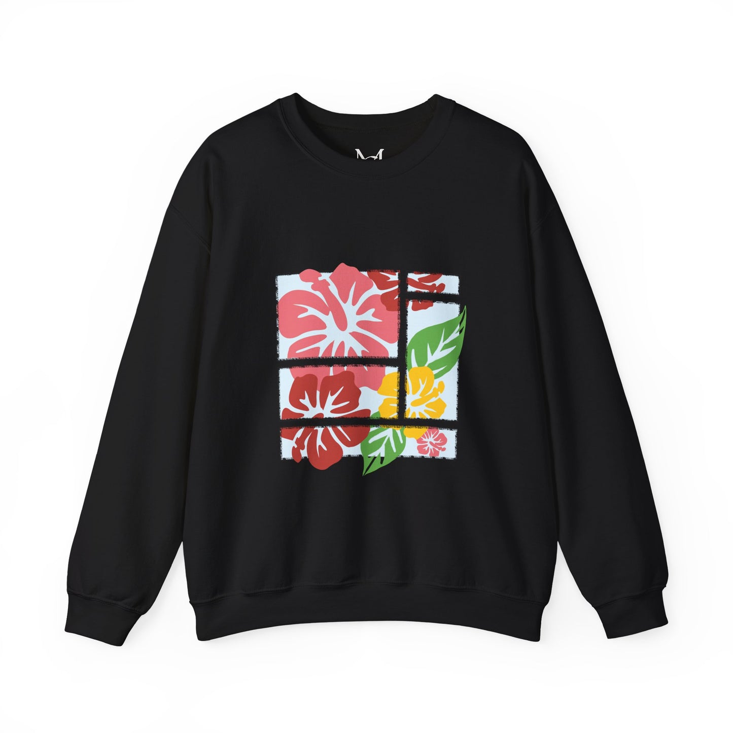 Hibiscus Colors Long Sleeve Tee