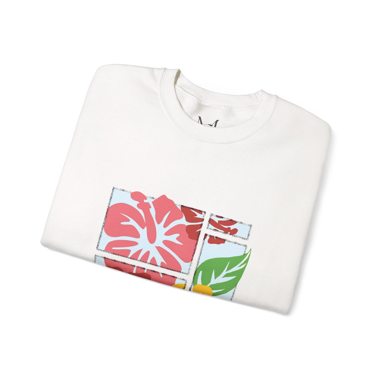 Hibiscus Colors Long Sleeve Tee