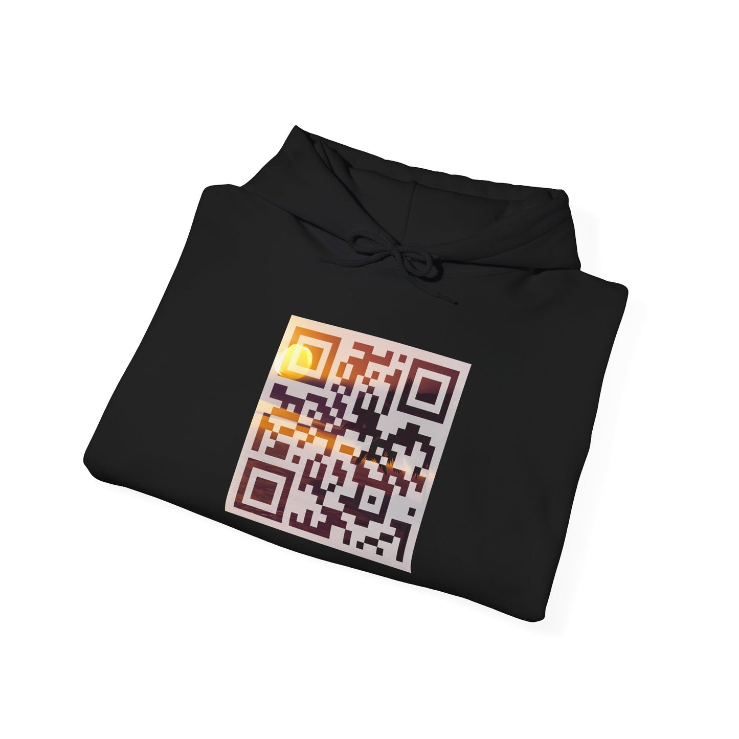 Sunset QR Code Hoodie