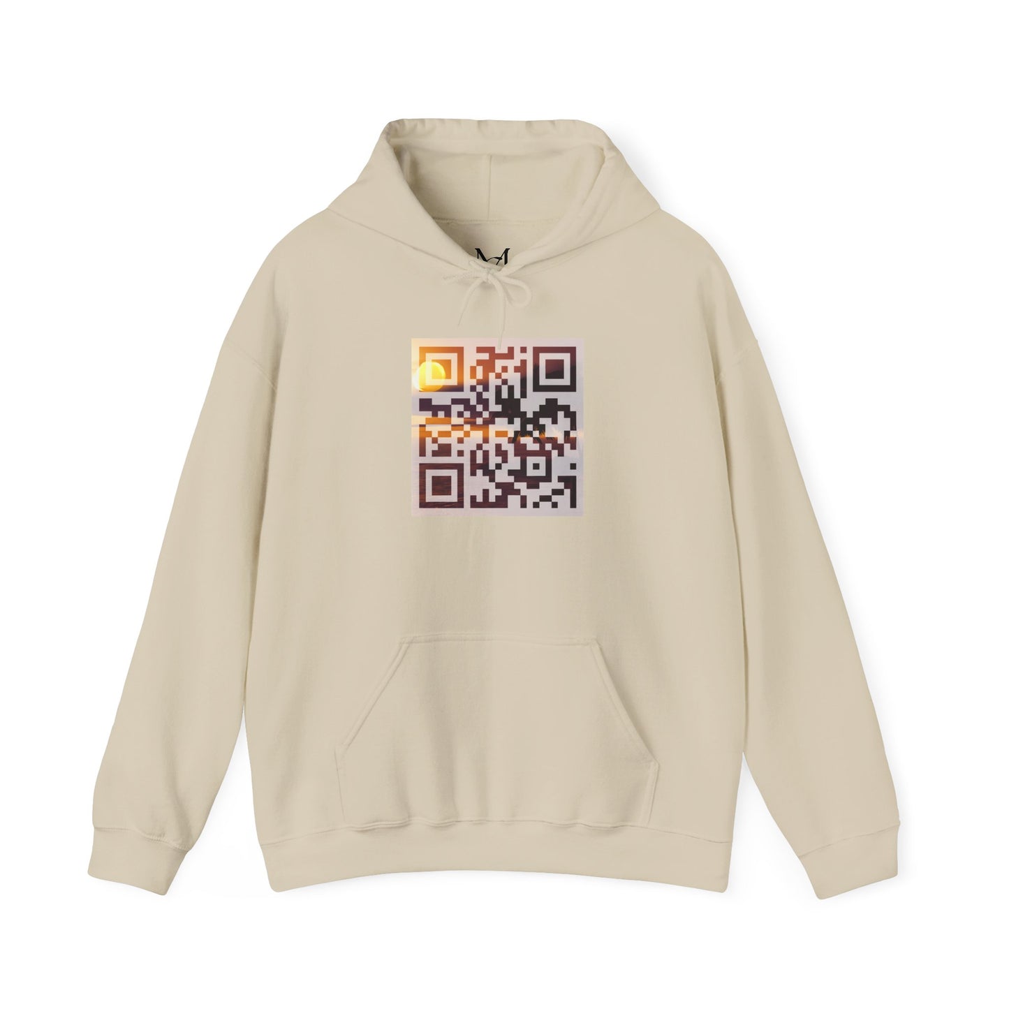 Sunset QR Code Hoodie