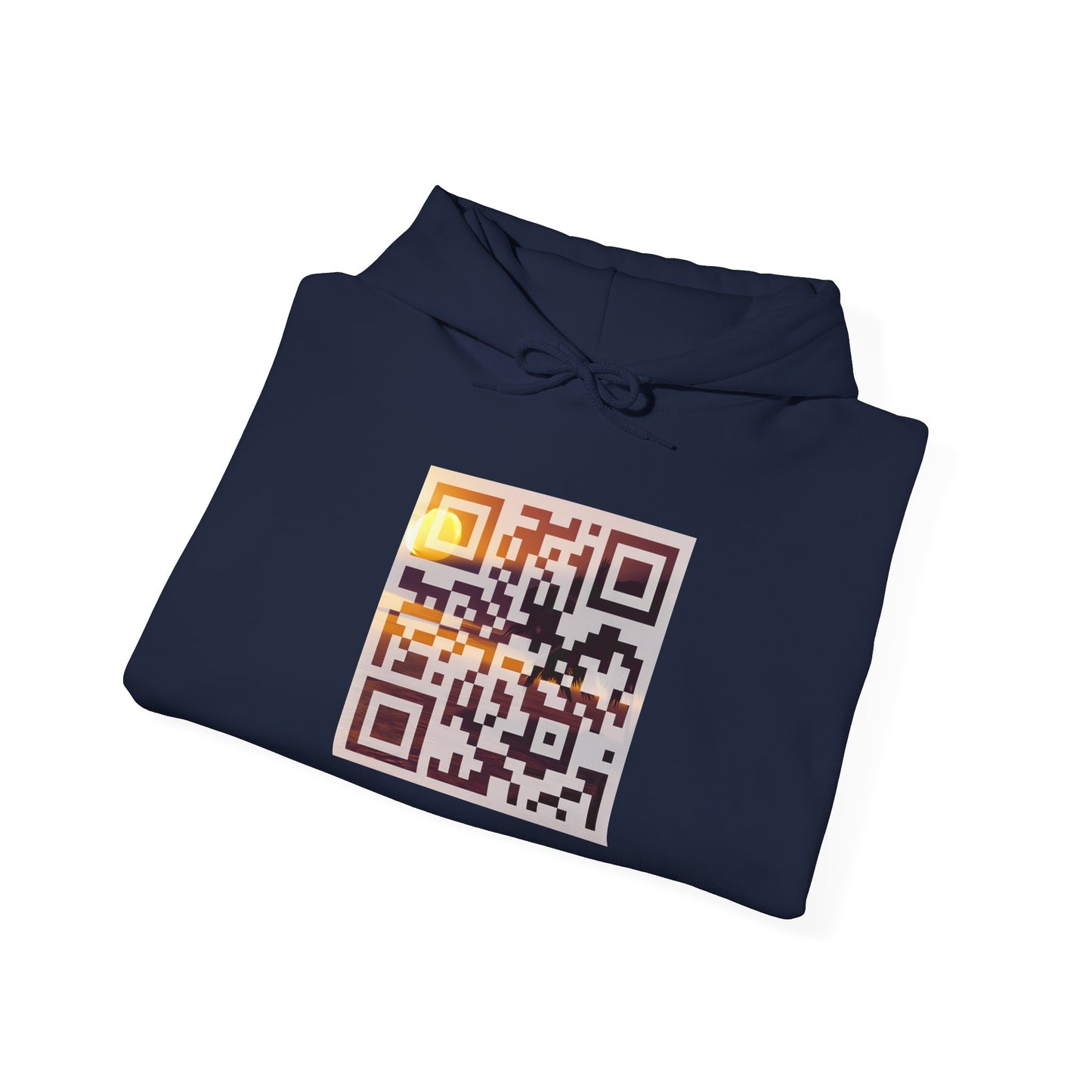 Sunset QR Code Hoodie